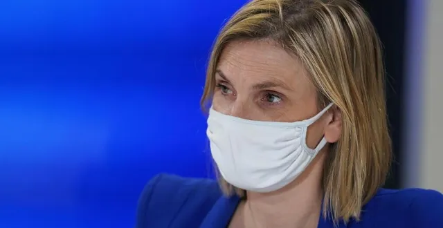 photo  agnès pannier-runacher lors de sa visite de l'entreprise sakata (semences florales et potagères), aux ponts-de-cé, près d'angers, le 26 février 2021.  &copy;  eddy lemaistre / ouest-france 