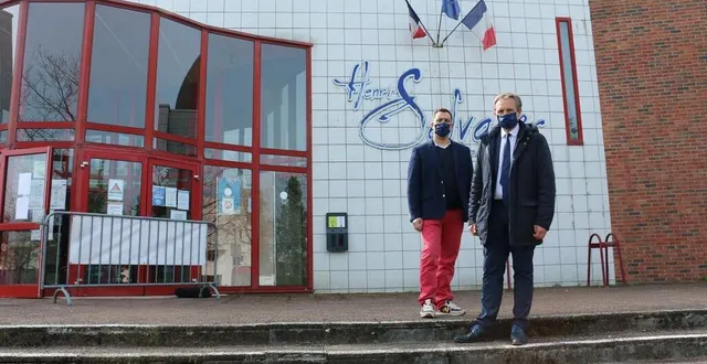 photo  le 12 avril 2021, un centre de vaccination va ouvrir à l’espace culturel henri-salvador, rue jean-claude-boulard, à coulaines, près du mans (sarthe).  &copy;  ouest-france 