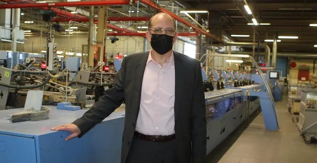 photo  bernard kieffer était à la flèche le jeudi 1er avril 2021.  &copy;  le maine libre 