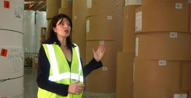 photo  l’entreprise posson packaging, dirigée par sylvie casenave-péré, fait dans l’éco-emballages, sans plastique, depuis des années.  &copy;  photo archives le maine libre 