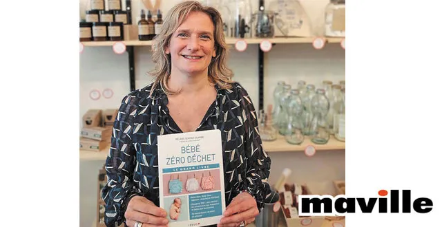 photo le mans. mélanie schmidt-ulmann présente son ouvrage « bébé zéro déchet »  &copy; m.s.u.