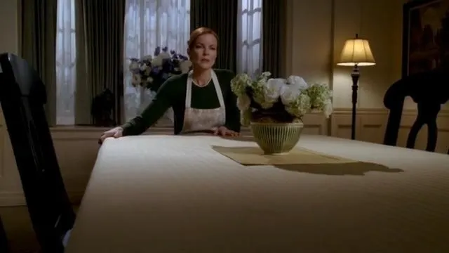 photo dans cette scène de « desperate housewives », bree (marcia cross) vient d'apprendre que son époux est décédé.  ©  abc