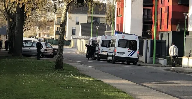 photo  depuis mercredi 7 avril 2021, des crs ont été appelés en renfort dans le quartier.  &copy;  ouest-france 