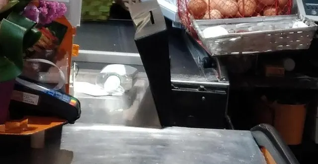 photo  au coccimarket du sap, les cambrioleurs sont repartis avec le fonds de caisse.  &copy;  d. r. 