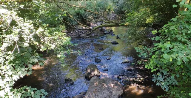 photo  la varenne, le long de la vélofrancette entre flers et champsecret (orne)  &copy;  . archives ouest-france 