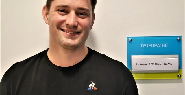 photo  emmanuel d’aigremont, ostéopathe.  &copy;  ouest-france 
