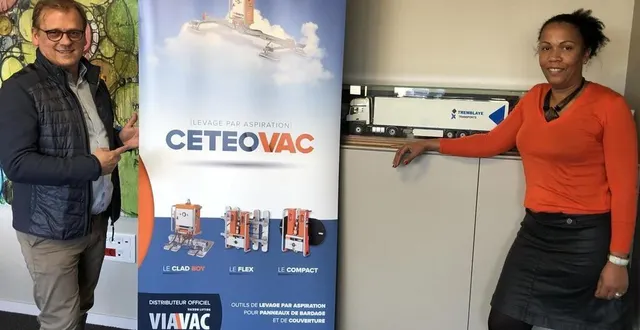 photo  le président du groupe, hervé tremblaye, et la directrice des ressources humaines et de la communication, géraldine puisy-dia, entendent développer la notoriété de leur marque afin d’aller chercher de nouveaux clients et collaborateurs.  &copy;  photo le maine libre 