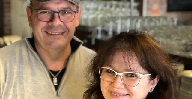 photo  nadège et franck werle, restaurateurs avenue leclerc, au mans.  &copy;  ouest-france. 