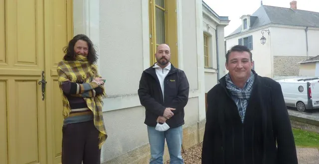 photo  sophie gaborit, yannick huguenier et laurent boué à l’issue de la formation.  &copy;  co 
