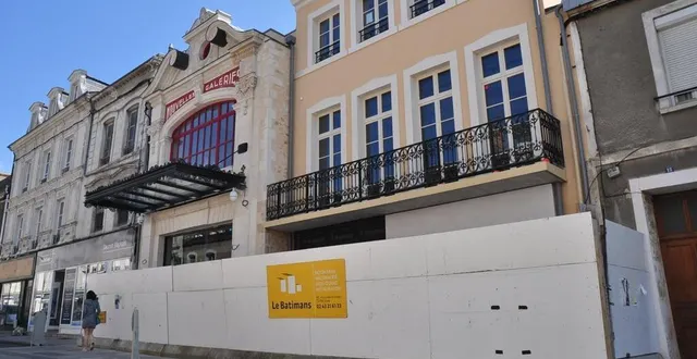 photo  le local commercial se trouve rue carnot, à côté de l’entrée du futur cinéma. superficie 145 m2.  &copy;  le maine libre 