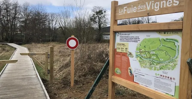 photo  le site de la fuie des vignes a été entièrement métamorphosé. il reste encore quelques aménagements à effectuer.  &copy;  ouest-france 