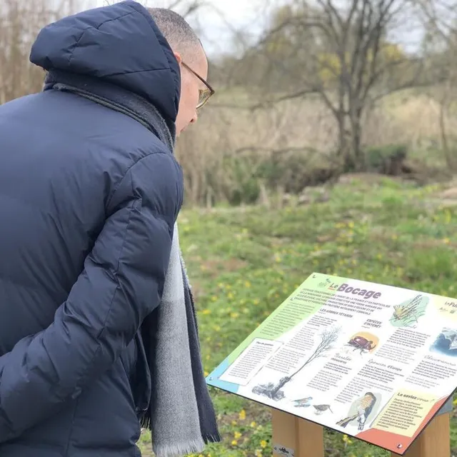 photo des panneaux explicatifs ont été installés sur le site.  ©  ouest-france