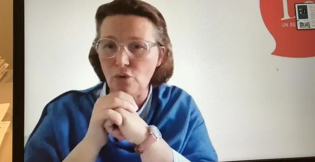 photo  véronique richard, comme le reste de l’équipe de l’office de tourisme, a animé cette réunion d’information en visioconférence.  &copy;  le maine libre 