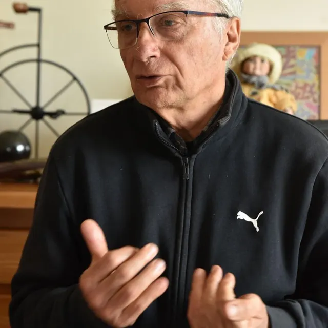 photo arsène maulavé racontait comment le cyclisme a eu un rôle prépondérant dans sa vie, début mars 2021.  ©  joseph thouin