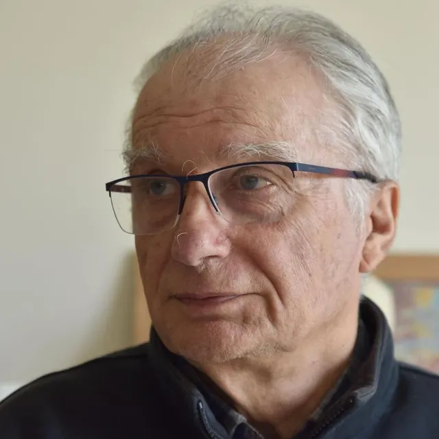 photo arsène maulavé était très ému au moment de parler de raymond poulidor, début mars 2021.  ©  joseph thouin