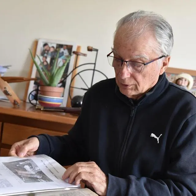 photo arsène maulavé conservait précieusement les écrits en lien avec le cyclisme, notamment en normandie.  ©  joseph thouin