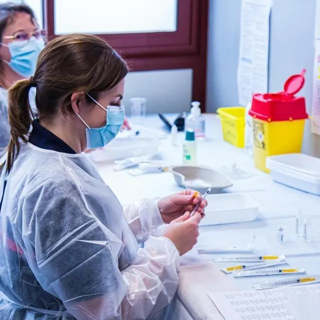 photo 841 professionnels de santé vont contribuer au fonctionnement de ce nouveau centre.  ©  photo le maine libre - clément szczuczynski