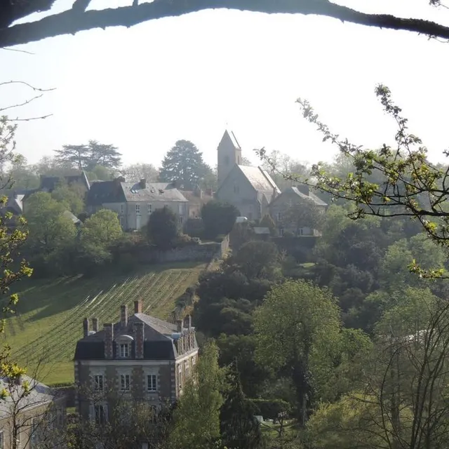 photo la vue panoramique de la croix sainte-anne.  ©  le maine libre