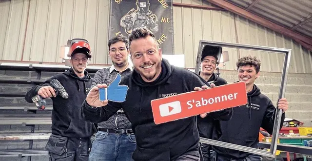 photo  créée fin 2019 par julien bonnet, l’entreprise de métallerie technium mise sur son savoir-faire mais aussi sur la communication digitale, pour poursuivre son développement.  &copy;  photo le maine libre 