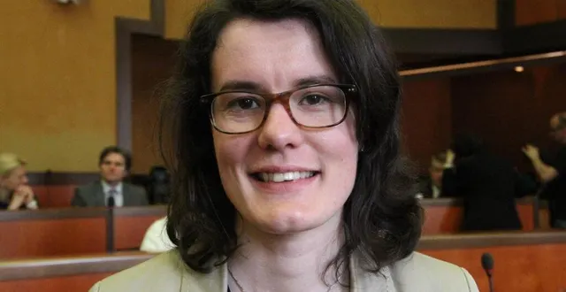 photo  charlène renard lors de son installation du conseil départemental en 2015.  &copy;  archives of 