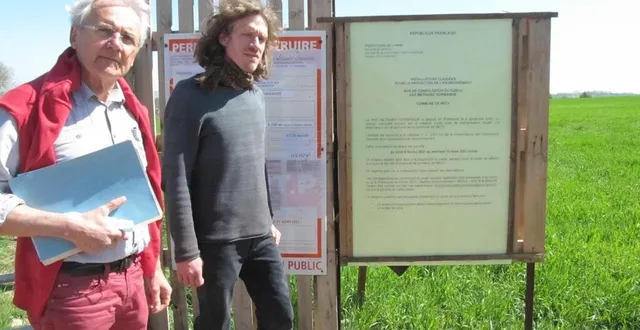 photo  dominique delanoë et laurent gapaillard, habitants de nécy.  &copy;  ouest-france 