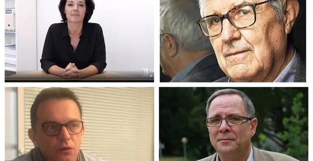 photo  de gauche à droite et haut en bas : la géographe valérie jousseaume, le démographe et historien hervé le bras, le politologue arnauld leclerc, le géographe christian pihet.  &copy;  archives ouest-france/pays de la loire/dr 