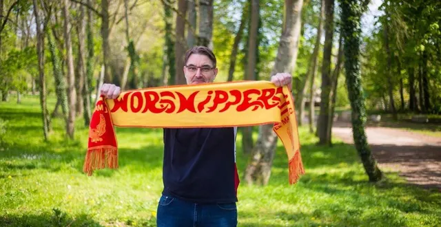 photo  le mans, lundi 19 avril 2021. après 30 années à la tête des supporters du muc 72 puis du mans fc, anthony archenault passe la main. sans un énorme pincement au cœur.  &copy;  photo le maine libre - clément szczuczynski 