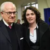 photo sophie douvry (à l’époque ump, aujourd’hui les républicains) et alain lambert (udi), lors des élections départementales de 2015.