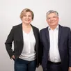 photo  patricia boisnard et philippe drillon forment le binôme soutenu par la majorité départementale sur le canton d'alençon 1, en vue des départementales de juin 2021. 