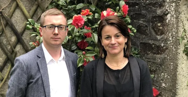 photo  jérémy prévost, 30 ans, et angela presse, 45 ans, représenteront les couleurs de la gauche et du centre aux élections départementales des 20 et 27 juin 2021.  &copy;  ouest-france 