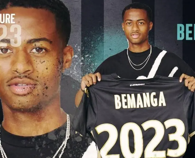 photo kevin bemanga a signé l’été dernier à angers.  ©  angers sco