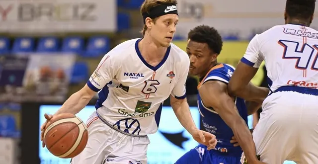 photo  passé par le caen bc, le lorientais sébastien cape a encore quatre matches à disputer, dont probablement deux au-delà du 15 mai.  &copy;  sylvain beauval 