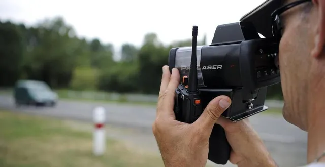 photo  un conducteur a été contrôlé à 107 km/h au lieu de 50 km/h dimanche 2 mai 2021, à la milesse.  &copy;  archives le maine libre – yvon loué 
