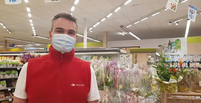 photo  après un mois de mise en place de l’heure silencieuse, yannis belanger, gérant du carrefour market de sablé-sur-sarthe, situé route de la flèche, a reçu de nombreux retours positifs de la part de la clientèle et des salariés de la grande surface.  &copy;  ouest-france 