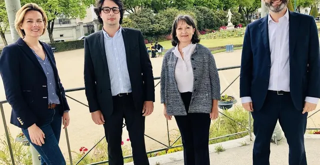 photo  de gauche à droite : sandrine vilchien, alexandre villalonga, roselyne bienvenu et emmanuel capus.  &copy;  ouest-france 