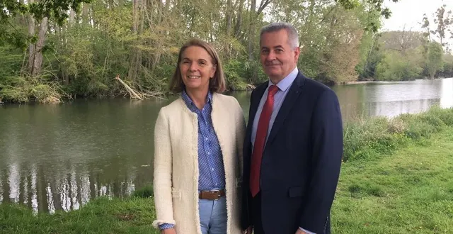 photo  véronique cantin et thierry lemonnier sont candidats dans le canton de bonnétable qui compte 23 communes.  &copy;  le maine libre 