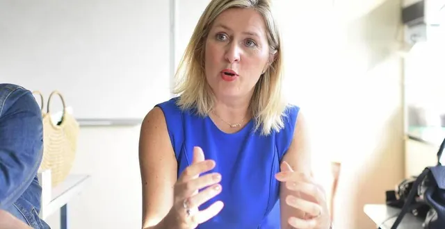 photo  karel henry, présidente du medef sarthe.  &copy;  photo archives le maine libre - hervé petitbon 