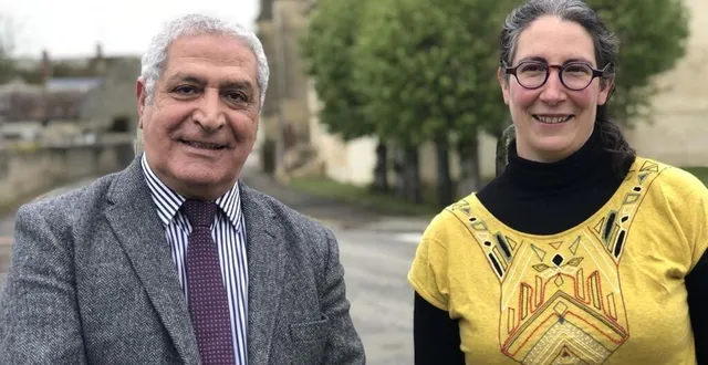 photo  mostefa maachi et caroline collignon, candidats aux départementales à sées, veulent réveiller le canton.  &copy;  ouest-france 
