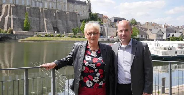 photo  bernadette flament et rémi mareau sont candidats dans le canton de sablé aux élections départementales.  &copy;  le maine libre 