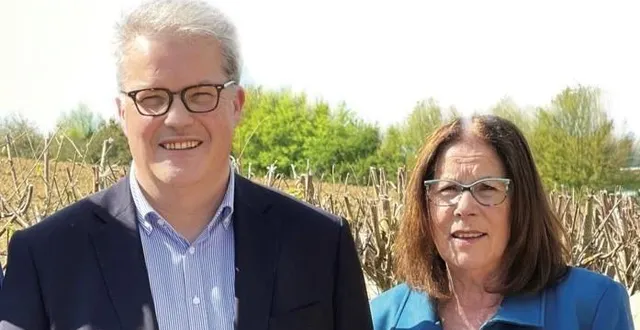 photo  vincent segouin et anick bruneau ont été élus conseillers départementaux de ceton ensemble il y a six ans. ils récidivent en 2021.  &copy;  dr 
