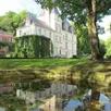 photo  les jardins du château de poncé-sur-le-loir (sarthe) ouverts pour le neurodon ce week-end. 