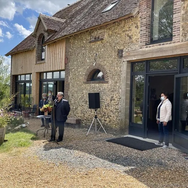 photo le nouveau bâtiment terminé, louise et patrick marty ont encore des projets plein la tête.  ©  le maine libre