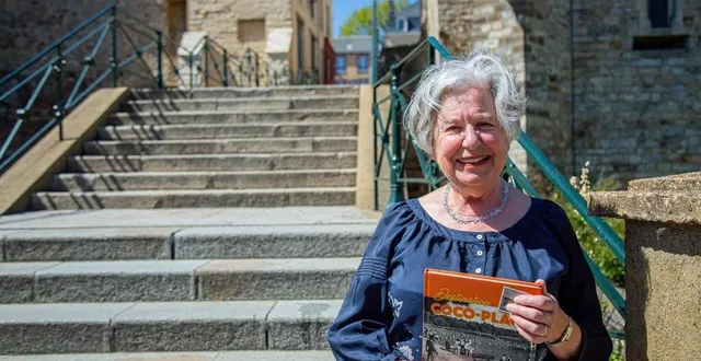photo  michèle bouix-richefeu, la petite fille de gabriel richefeu dit « coco ».  &copy;  le maine libre – clément szczuczynski 