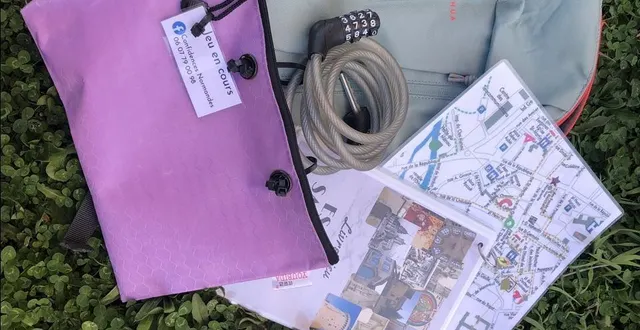 photo  la guide conférencière nadège vivier a conçu un « escape sac à dos » pour découvrir le patrimoine d’argentan.  &copy;  archives ouest-france 