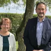 photo  conseillers départementaux du canton de sées sortants, jocelyne benoit et claude duval souhaitent pouvoir poursuivre les actions mises en place. 