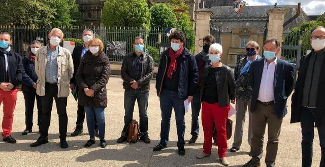photo  les candidats de l’alliance uni.e.s « pour une sarthe citoyenne, solidaire et écologiste ».  &copy;  ouest-france 