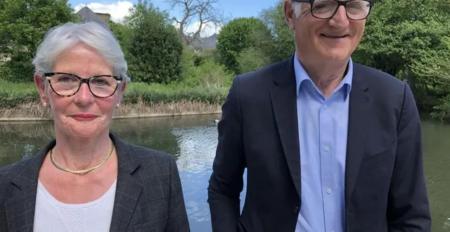 photo  catherine lemercier et michel briffault sont candidats aux élections départementales dont le premier tour aura lieu le dimanche 20 juin.  &copy;  le maine libre 