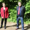 photo  cécile bayle de jessé et stéphane martini se présentent aux élections départementales dans le canton de mamers, en sarthe, sous l’étiquette debout la france. 
