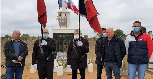 photo  un monument aux morts fraîchement rénové.  &copy;  le maine libre 