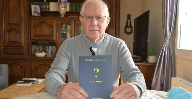 photo  michel lemoust de lafosse vient de sortir « fantaisies », son 10e livre.  &copy;  ouest-france 